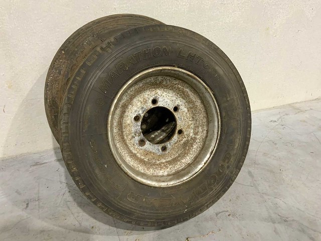 Goodyear marathon lht 245/70r17.50 autoband (2x) - afbeelding 2 van  4