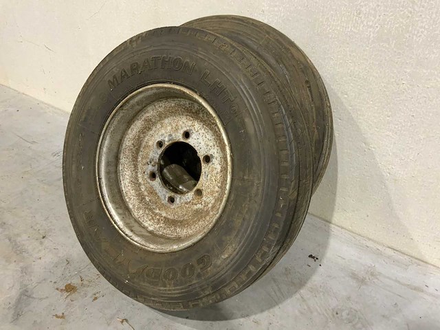 Goodyear marathon lht 245/70r17.50 autoband (2x) - afbeelding 3 van  4