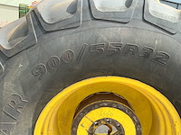 Goodyear optitrac dt 830 band, wiel en velg (2x) - afbeelding 9 van  12