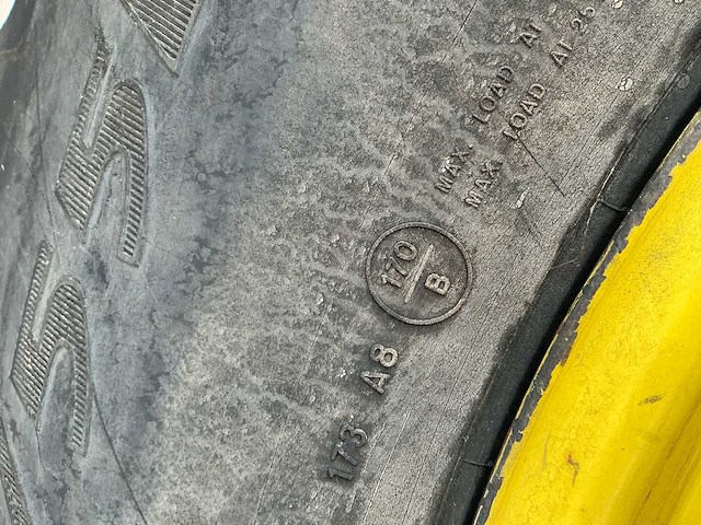 Goodyear optitrac dt 830 band, wiel en velg (2x) - afbeelding 11 van  12
