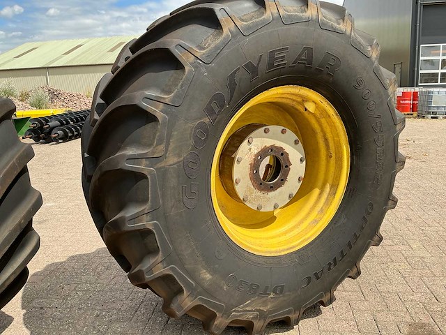 Goodyear optitrac dt 830 band, wiel en velg (2x) - afbeelding 3 van  12