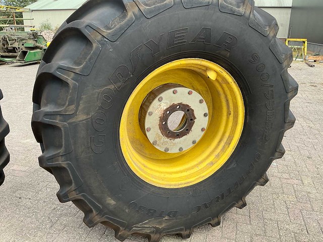 Goodyear optitrac dt 830 band, wiel en velg (2x) - afbeelding 6 van  12