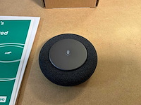 Google meet series one mic pod charcoal - afbeelding 1 van  2
