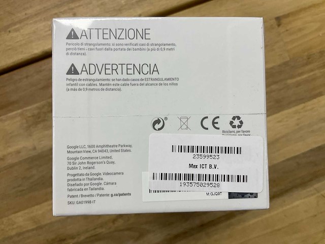 Google nest cam - afbeelding 2 van  3