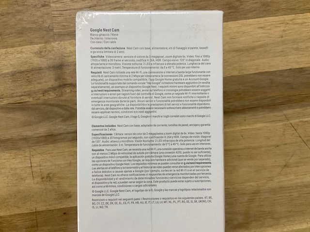 Google nest cam - afbeelding 2 van  2