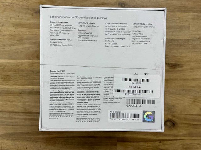 Google nest wifi router - afbeelding 2 van  2