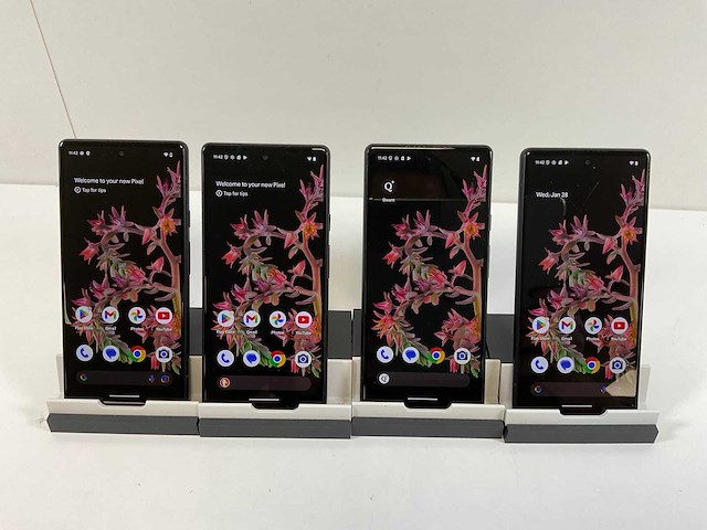 Google pixel 6 - 128 gb - black (4x) - afbeelding 1 van  6