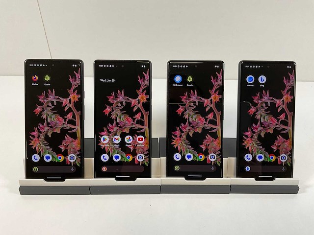 Google pixel 6 - 128 gb - black (4x) - afbeelding 1 van  6