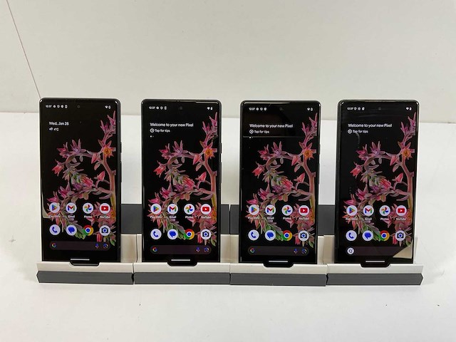 Google pixel 6 - 128 gb - black (4x) - afbeelding 1 van  3