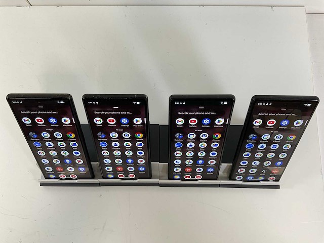 Google pixel 6 - 128 gb - gray (4x) - afbeelding 2 van  5