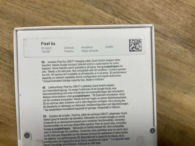 Google pixel 6a mobiele telefoon - afbeelding 2 van  2