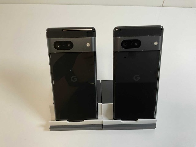 Google pixel 7 - 128 gb - black (2x) - afbeelding 2 van  2