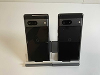 Google pixel 7 - 128 gb - black (2x) - afbeelding 2 van  2