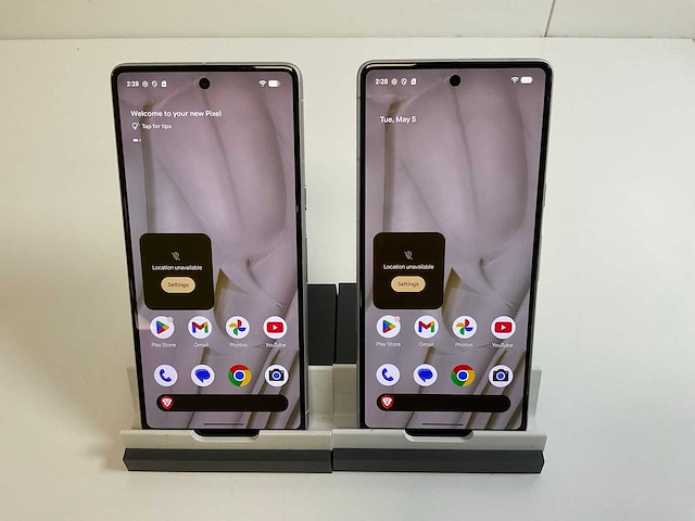 Google pixel 7 - 128 gb - white (2x) - afbeelding 1 van  5