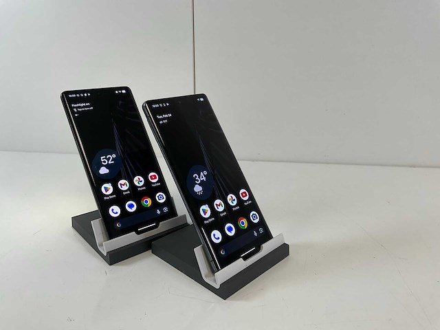 Google pixel 7 pro - 128 gb - black (2x) - afbeelding 2 van  4