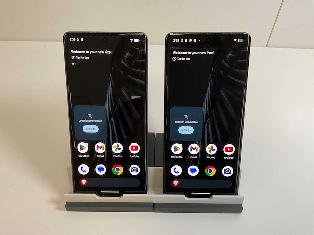 Google pixel 7 pro - 128 gb - black (2x) - afbeelding 1 van  5