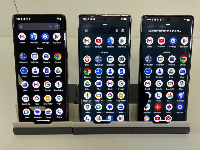 Google pixel 7 pro - 128 gb - black (3x) - afbeelding 1 van  4