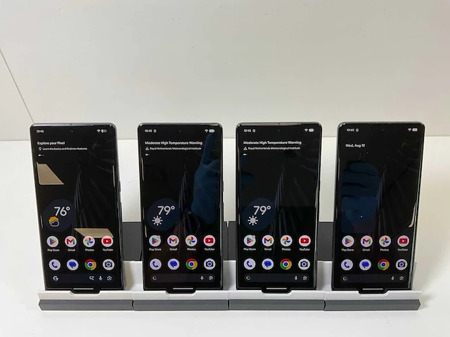 Google pixel 7 pro - 128 gb - black (4x) - afbeelding 1 van  5