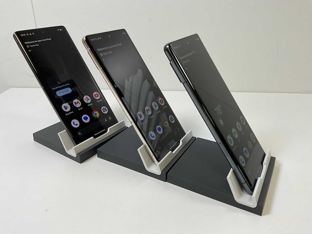 Google pixel 7 pro - 128 gb - black / grey (3x) - afbeelding 3 van  5