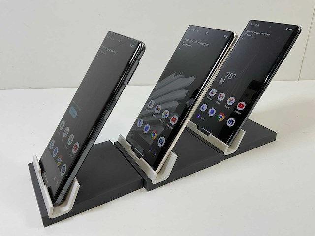 Google pixel 7 pro - 128 gb - black / grey (3x) - afbeelding 4 van  5