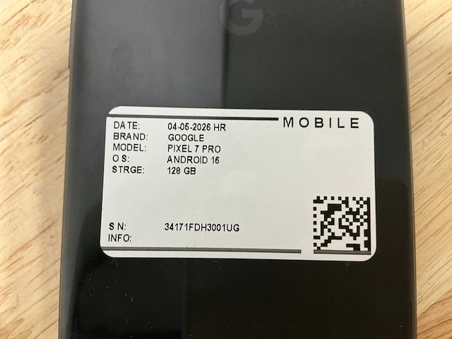 Google pixel 7 pro mobiele telefoon - afbeelding 7 van  8