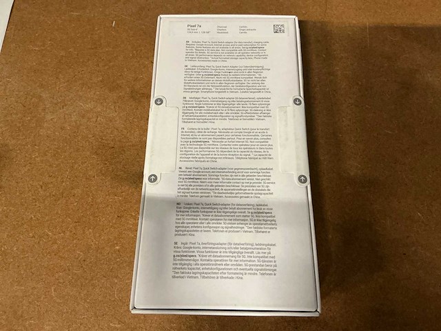 Google pixel 7a mobiele telefoon - afbeelding 2 van  3