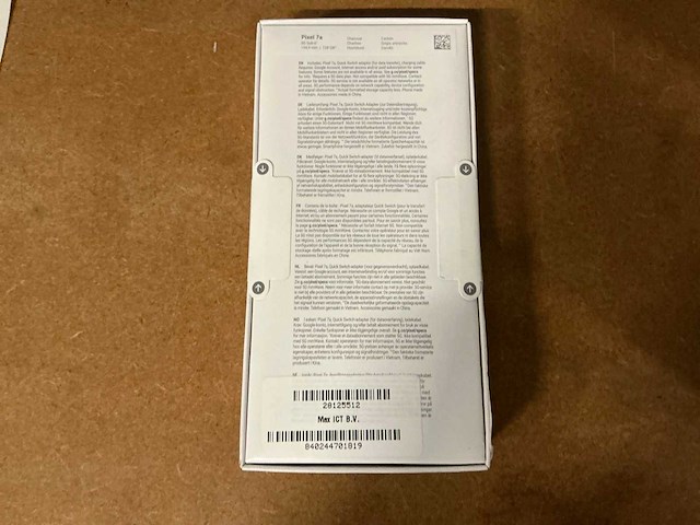 Google pixel 7a mobiele telefoon - afbeelding 2 van  3