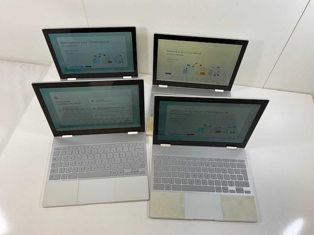 Google pixel coa 12.3”, core(tm) i7-7y75, 16 gb ram, 512 gb ssd touchscreen chromebooks (4x) - afbeelding 12 van  24