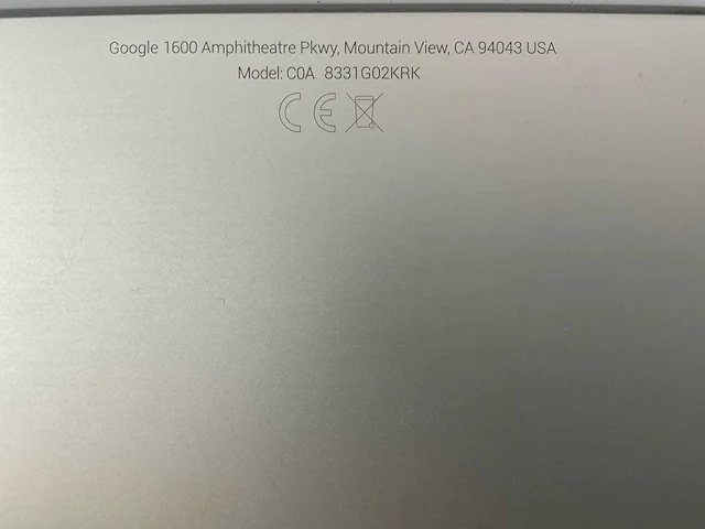Google pixelbook c0a 12.3”, i7 7th gen, 16 gb ram, 512 gb ssd chromebooks (5x) - afbeelding 8 van  37