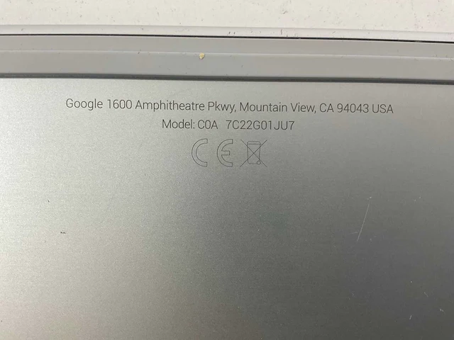 Google pixelbook c0a 12.3”, i7 7th gen, 16 gb ram, 512 gb ssd chromebooks (5x) - afbeelding 37 van  37