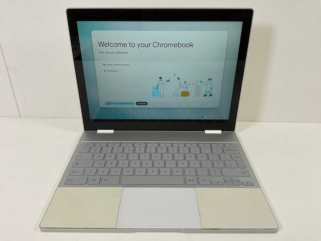 Google pixelbook coa 12.3”, core(tm) i7-7y75, 16 gb ram, 256 gb ssd touchscreen chromebooks (5x) - afbeelding 23 van  32
