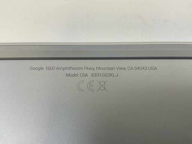 Google pixelbook coa 12.3”, core(tm) i7-7y75, 16 gb ram, 256 gb ssd touchscreen chromebooks (5x) - afbeelding 6 van  11