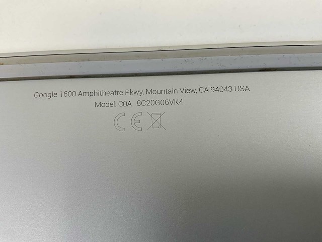 Google pixelbook coa 12.3”, core(tm) i7-7y75, 16 gb ram, 256 gb ssd touchscreen chromebooks (5x) - afbeelding 11 van  11