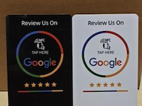 Google review display klein - zwart - afbeelding 1 van  2