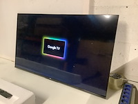 Google tv 43 inch, tcl, 43v6c 43, zwart - afbeelding 1 van  9