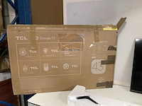Google tv 43 inch, tcl, 43v6c 43, zwart - afbeelding 3 van  9