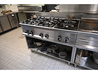 Goos horeca 6-pits gasfornuis