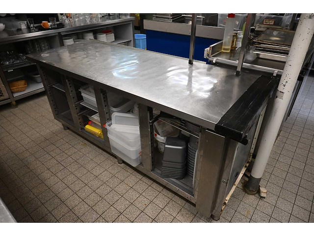 Goos horeca gn4100 tn rvs werkbank - afbeelding 1 van  4