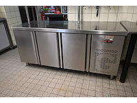 Goos horeca gotp-7-180-30-sp rvs koelwerkbank