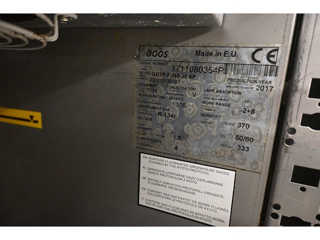 Goos horeca gotp-7-180-30-sp rvs koelwerkbank - afbeelding 4 van  7