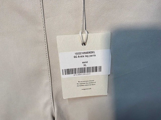 Goose-craft leer/suede broeken (10x) - afbeelding 8 van  22