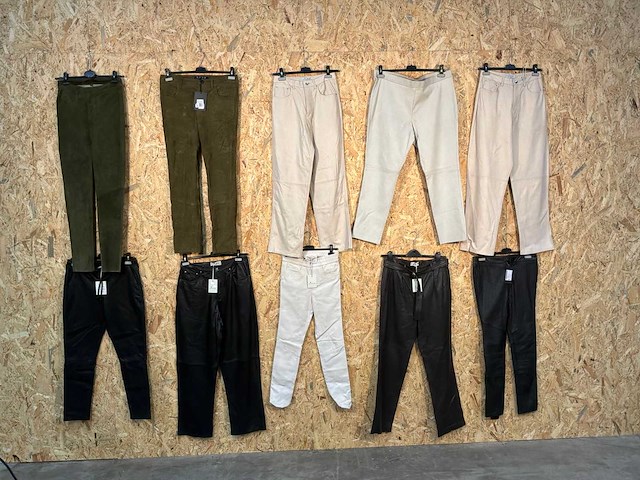 Goose-craft leer/suede broeken (10x) - afbeelding 1 van  22