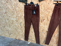 Goose-craft leer/suede broeken (10x) - afbeelding 1 van  19