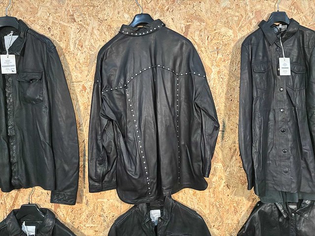 Goose-craft leren bloezen (10x) - afbeelding 1 van  24