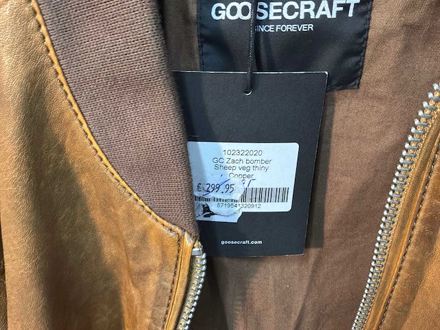 Goose-craft leren bloezen en jassen (10x) - afbeelding 10 van  24