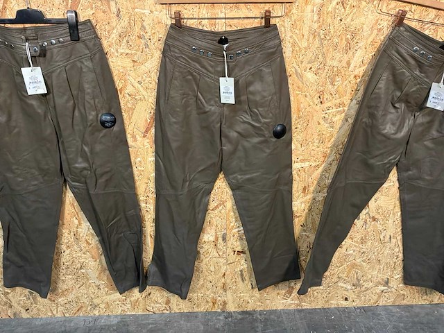 Goose-craft leren broeken (10x) - afbeelding 5 van  23