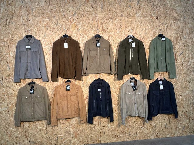 Goose-craft leren jackets en overshirts (10x) - afbeelding 1 van  26