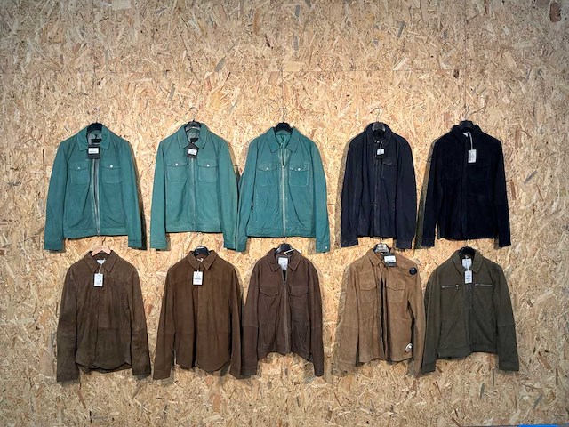 Goose-craft leren jackets en overshirts (10x) - afbeelding 1 van  28
