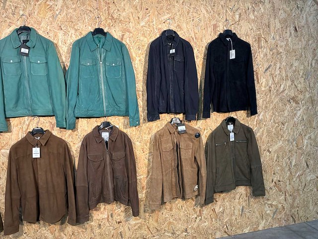 Goose-craft leren jackets en overshirts (10x) - afbeelding 25 van  28