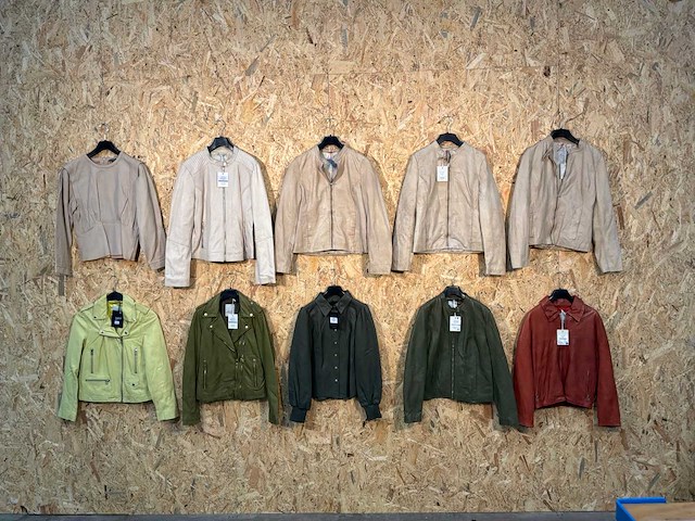 Goose-craft leren jassen (10x) - afbeelding 1 van  24